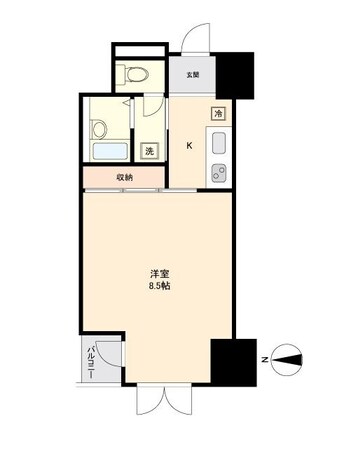 イーストン榴岡の物件間取画像
